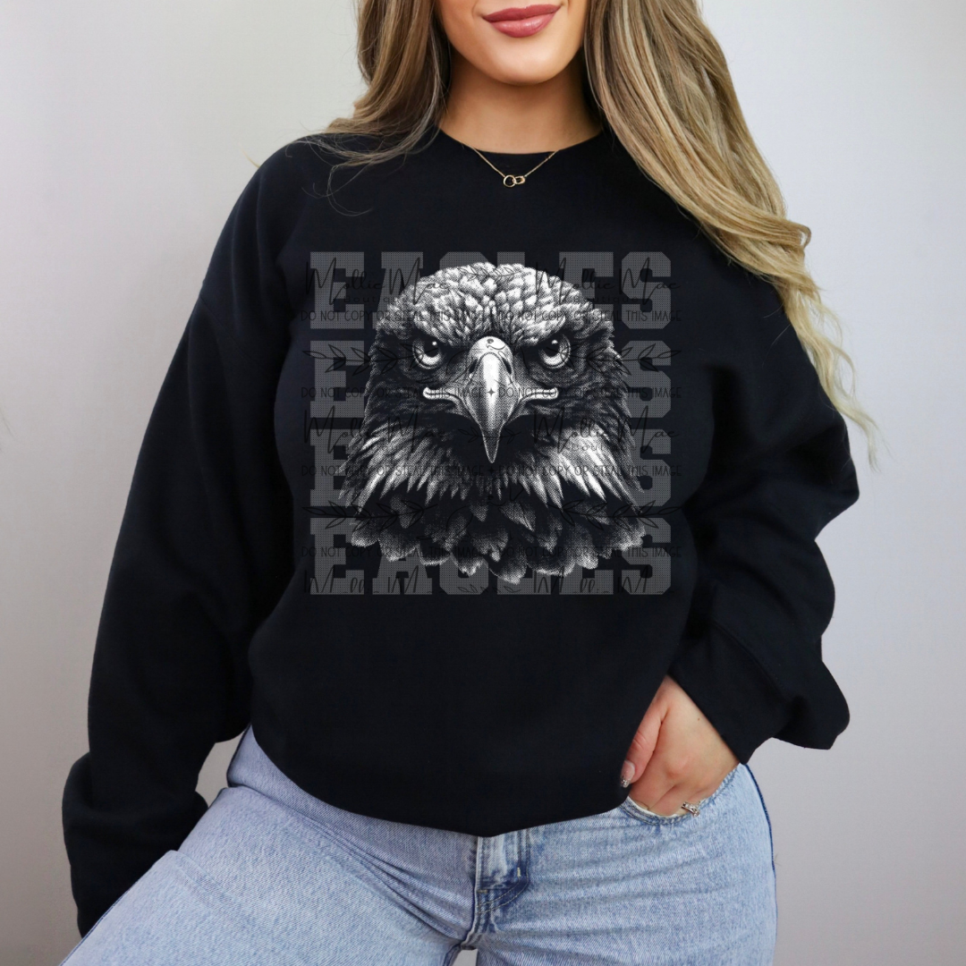 Eagles Halftone Graphic Tee or Sweatshirt