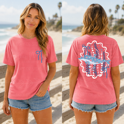 Coastal Dolphin Graphic Tee