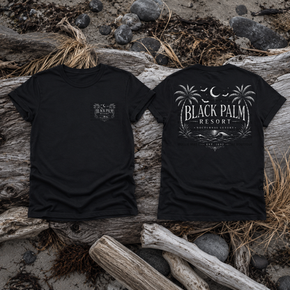 Black Palm Resort Graphic T-Shirt