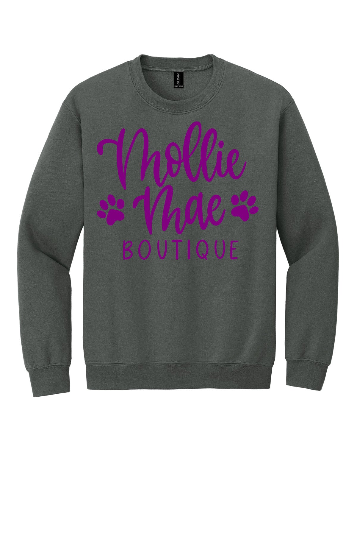 Oversized Pumpkin Face WITH Monogram - Pre-order Sweatshirt