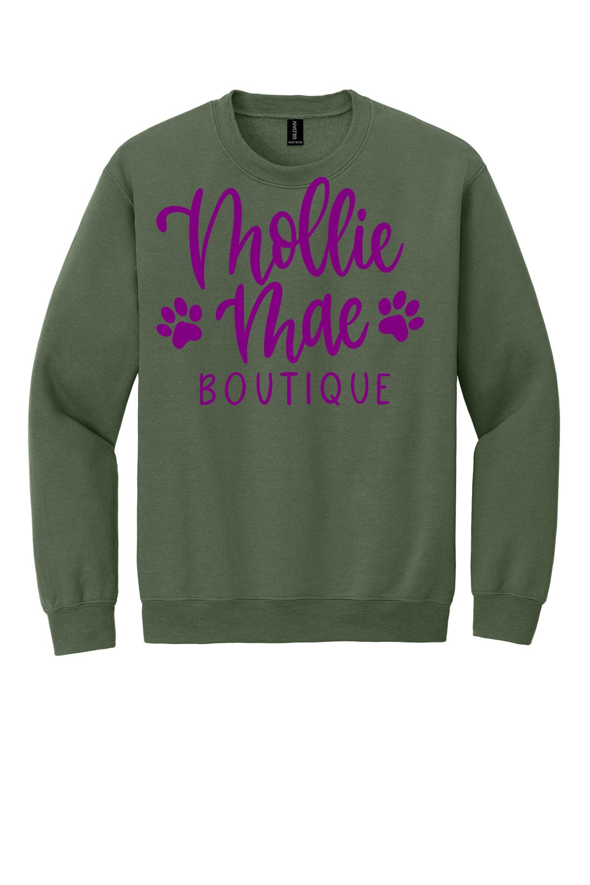 Oversized Pumpkin Face WITH Monogram - Pre-order Sweatshirt