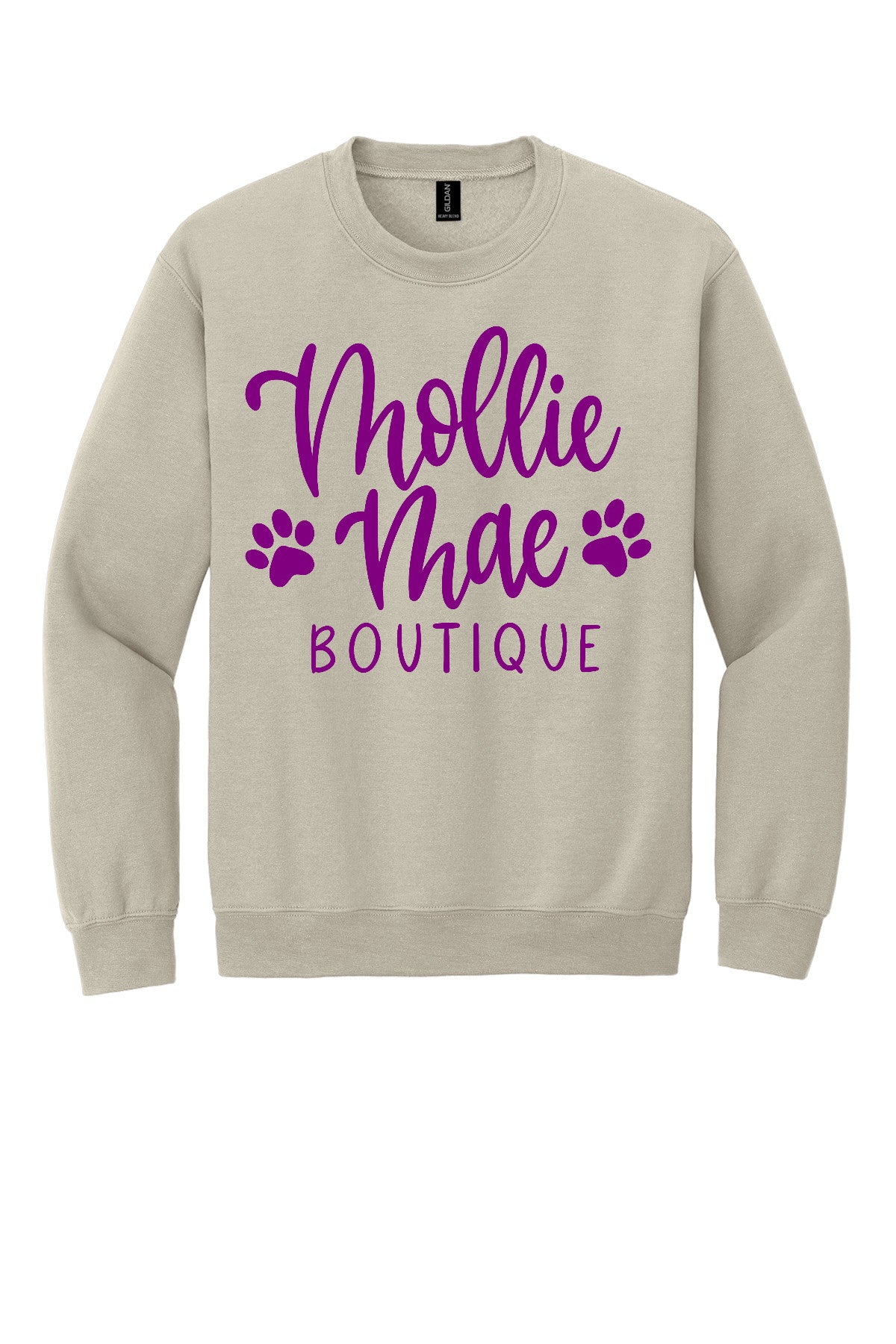 Oversized Pumpkin Face WITH Monogram - Pre-order Sweatshirt