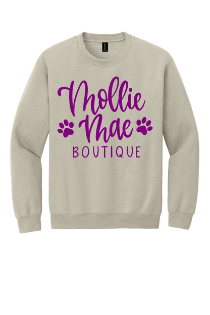 Oversized Pumpkin Face WITH Monogram - Pre-order Sweatshirt
