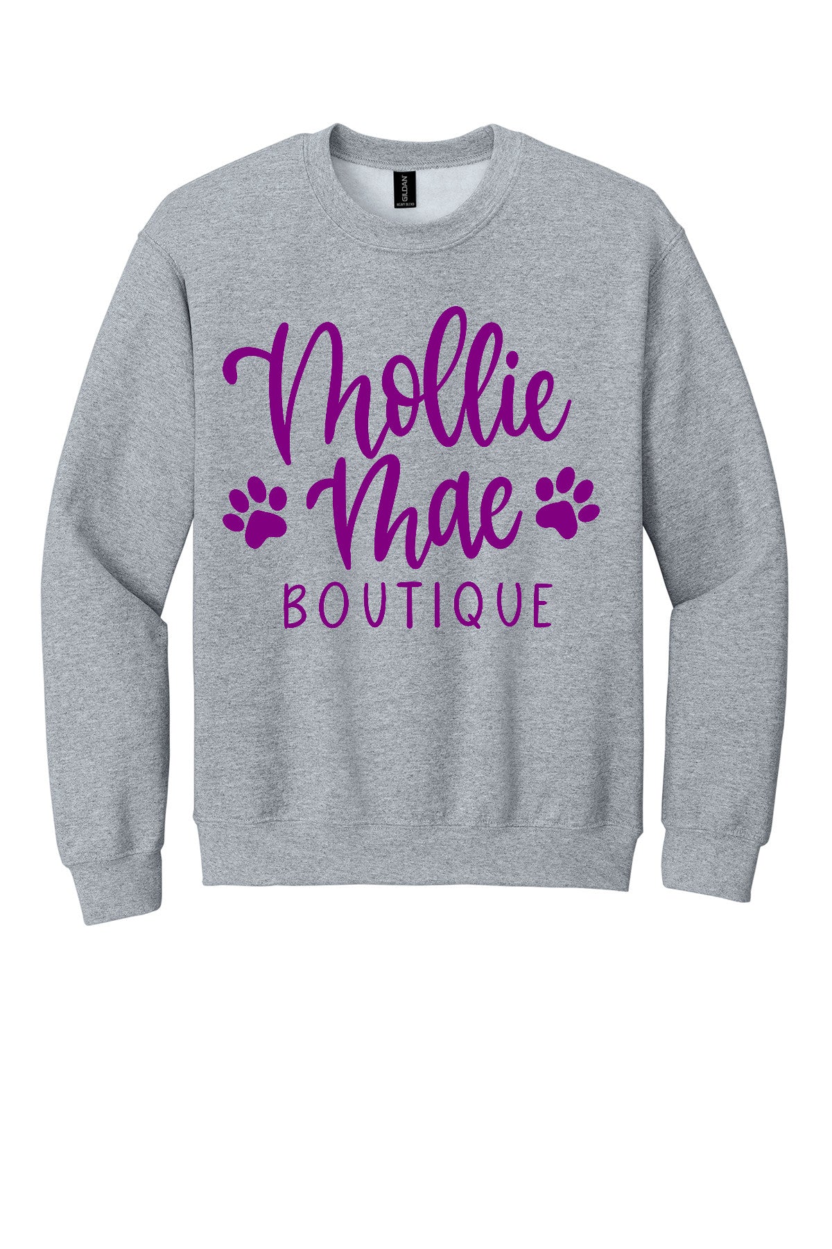 Oversized Pumpkin Face WITH Monogram - Pre-order Sweatshirt