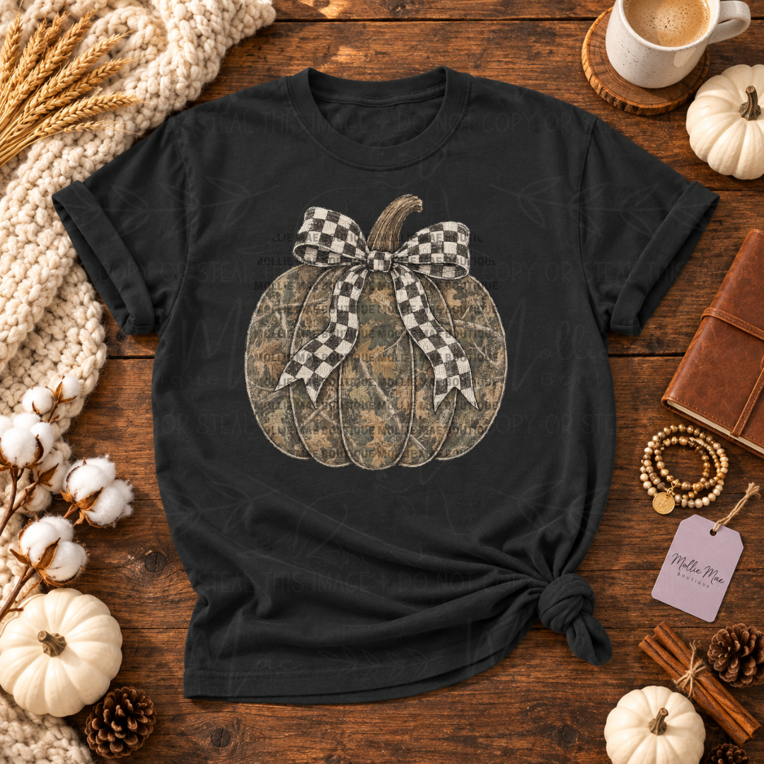 Bow Pumpkin Graphic Tee