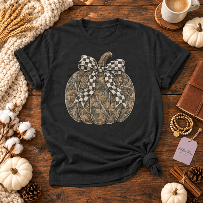Bow Pumpkin Graphic Tee