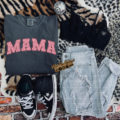 MAMA Strawberry Print Tshirt