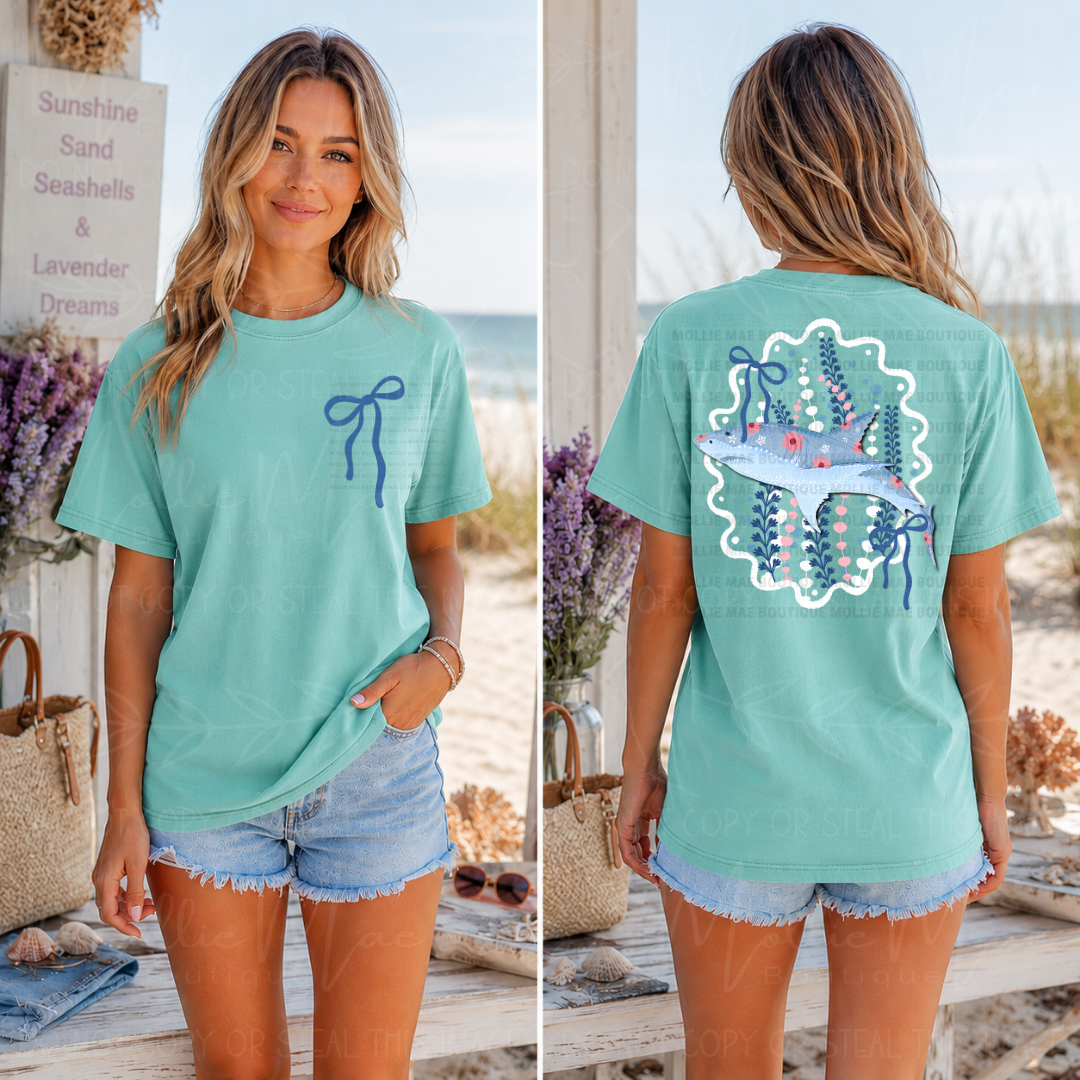 Coastal Shark Graphic Tee