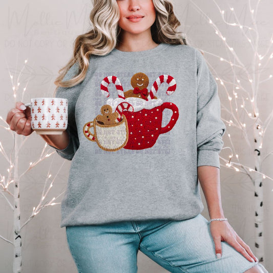 Cup of Gingerbread Joy” Sweatshirt
