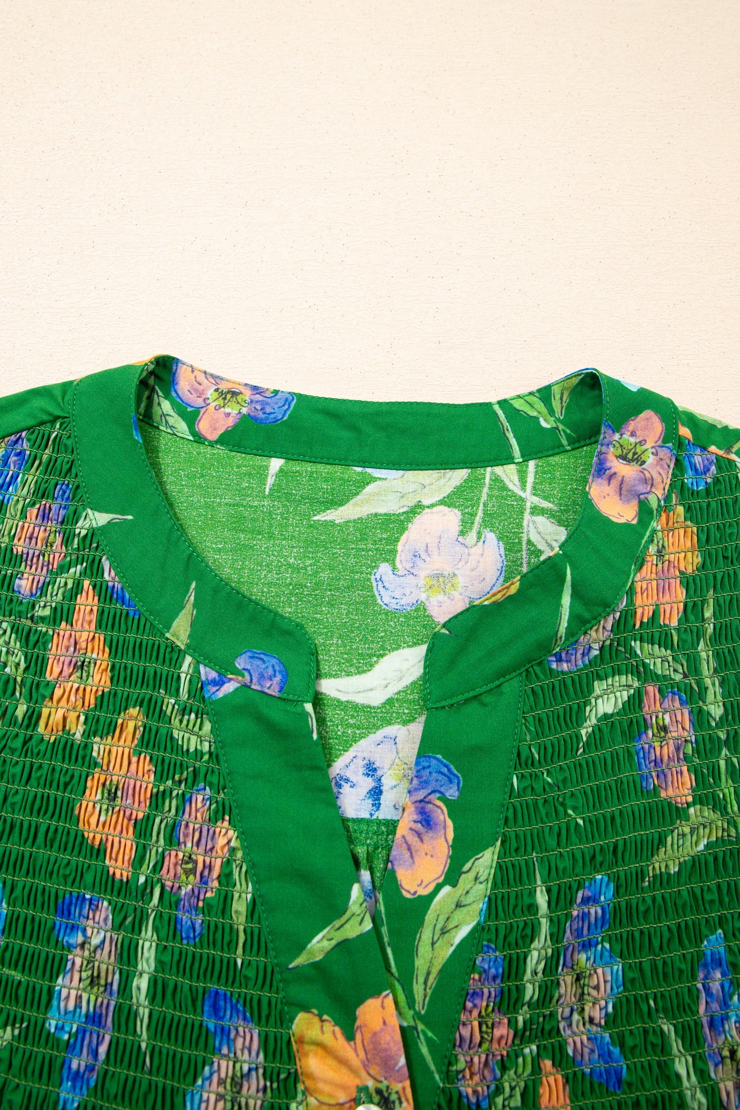 Keilani Short Sleeve Floral PLUS Top boutique clothing from Mollie Mae Boutique