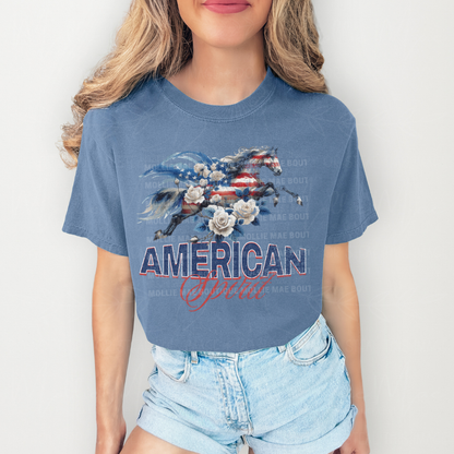 American Spirit Horse Graphic Tee
