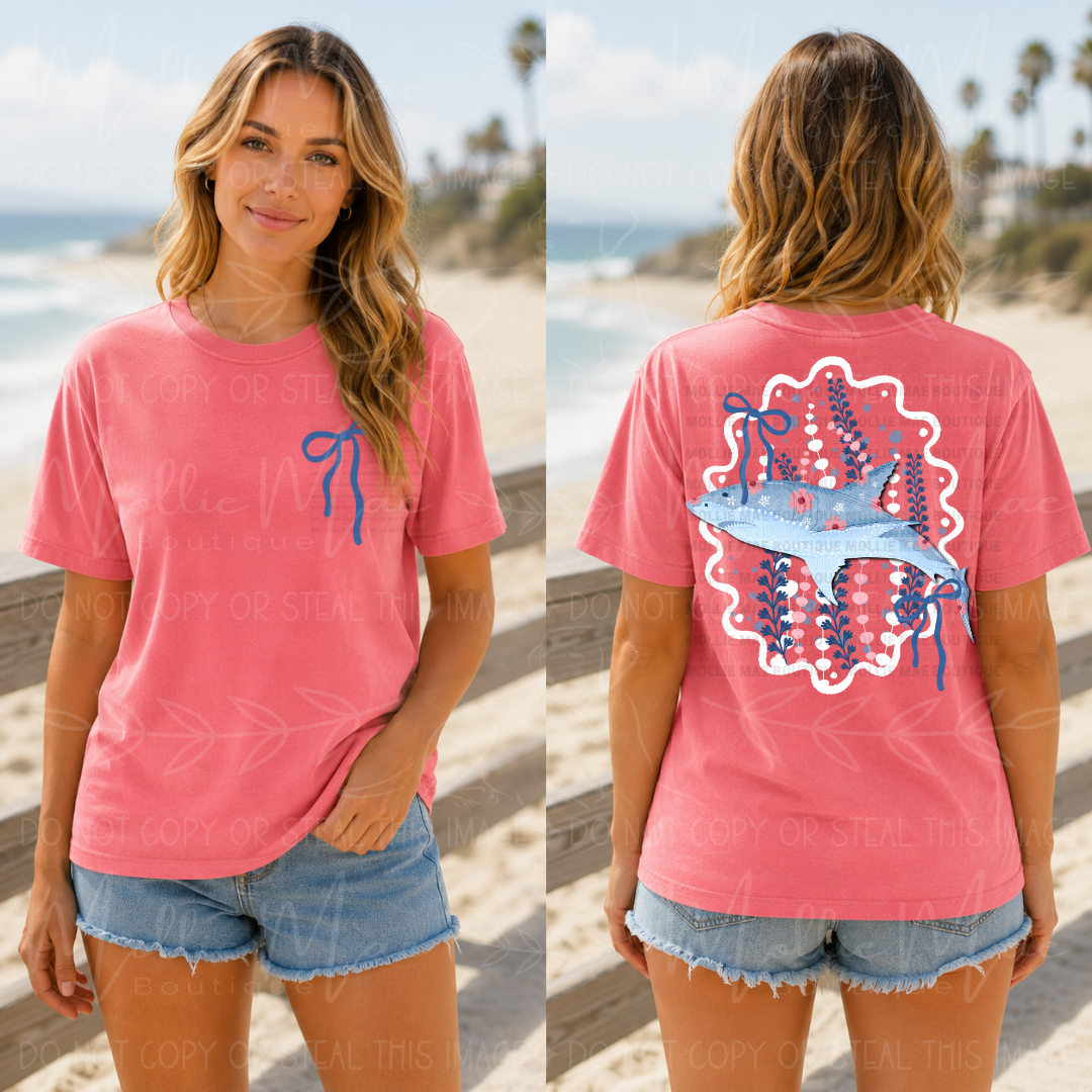 Coastal Shark Graphic Tee