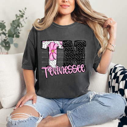 Tennessee Floral Tshirt
