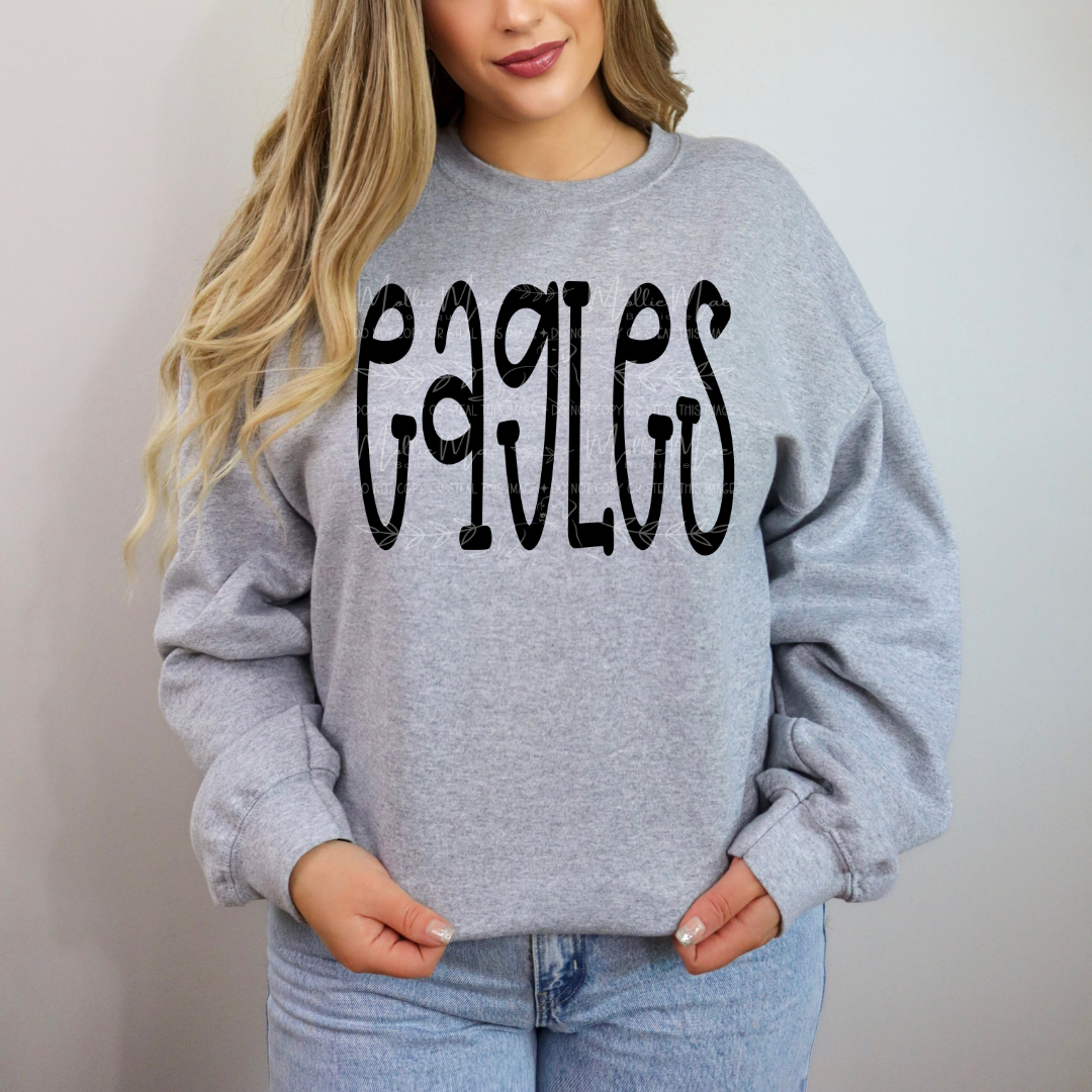 Eagles Script Spirit Graphic Tee or Sweatshirt (Copy)