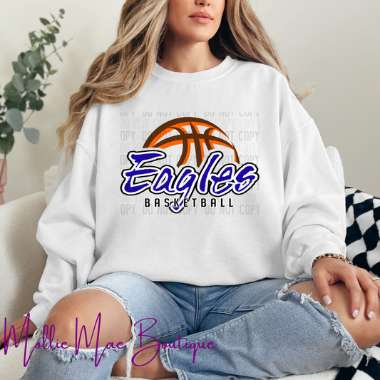 Eagles Basketball - Color