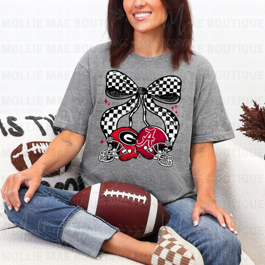 House Divide Cherries Alabama & Georgia Graphic Tee