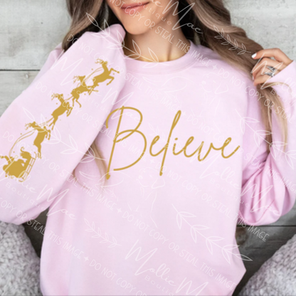 Believe Graphic Sweatshirt