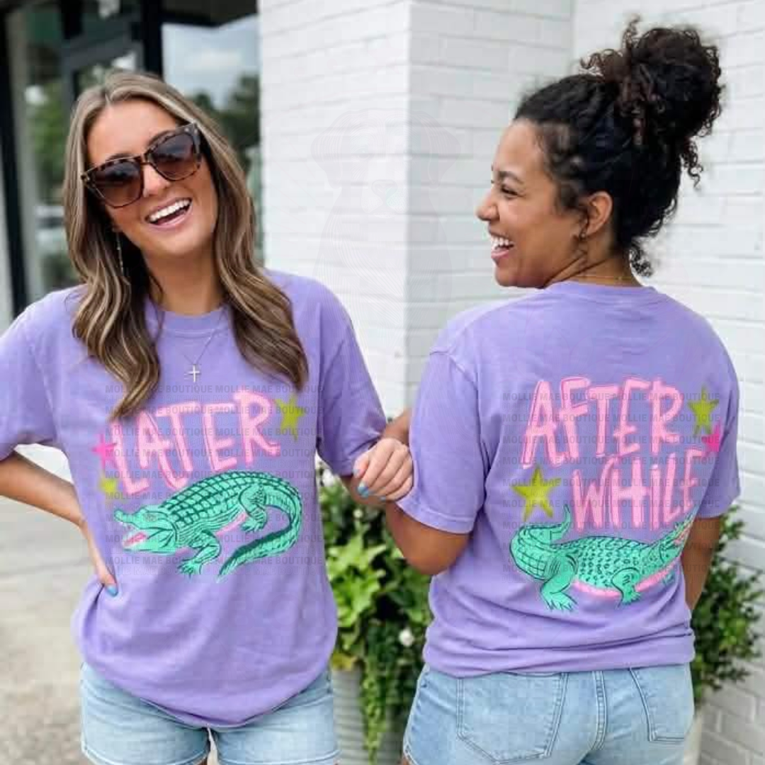 Later Gator / After While Crocodile Graphic Tee