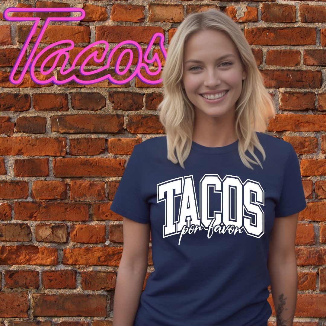 Tacos Por Favor Graphic Tshirt