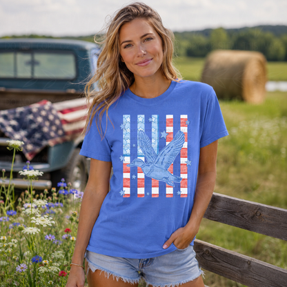 Independence Duck Patriotic Graphic Tee