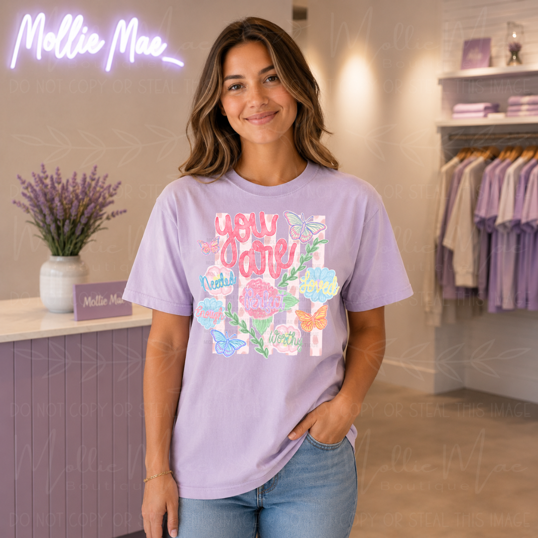 Bloom Into Confidence Graphic Tee