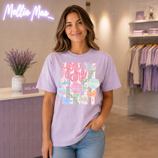 Bloom Into Confidence Graphic Tee