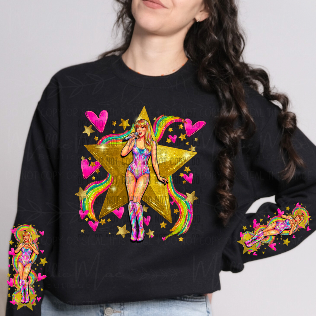 TS Star Power Graphic Tee or Sweatshirt