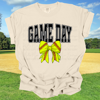 Game Day - Softball Coquette