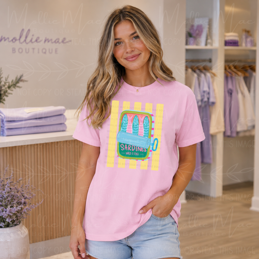Wild & Free Sardines Graphic Tee