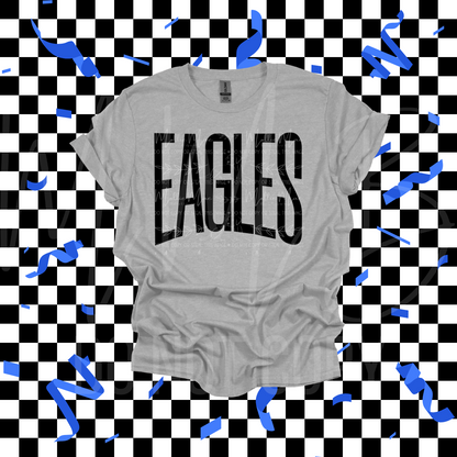EAGLES Graphic Tee – Oversized Athletic Font