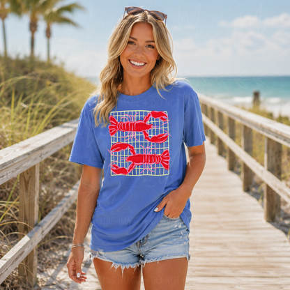 Coastal Catch Lobster Graphic Tee