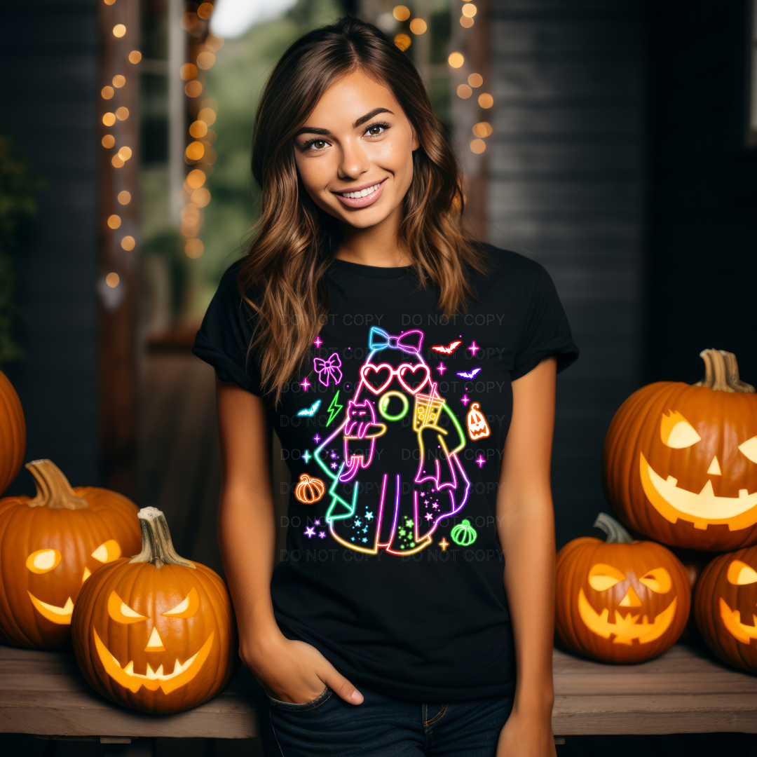 Neon Ghostie Tshirt