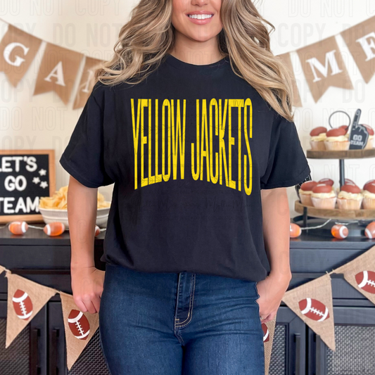 Fairview Yellow Jackets Oversized Graphic Tee