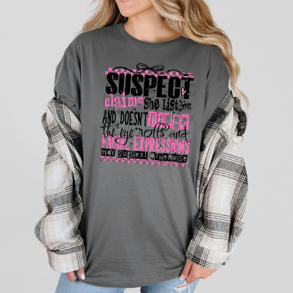 Suspect Claims She Listens And Doesn't Judge