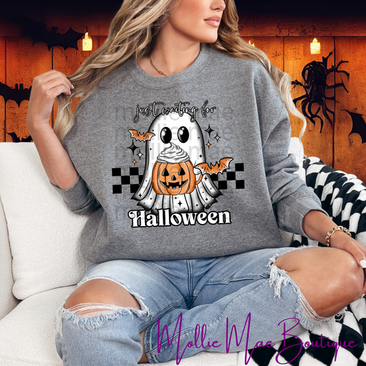 Waiting For Halloween Sweatshirt