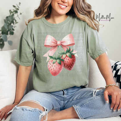 Strawberry Coquette Tshirt