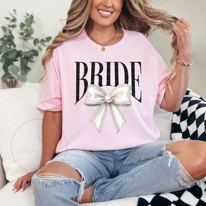 Bride Bow Tshirt