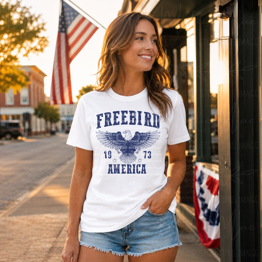 Free Bird America Graphic Tee