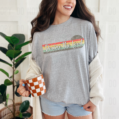 Praise The Lord - Retro Graphic Tee