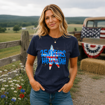 America 250 Hallelujah Graphic Tee