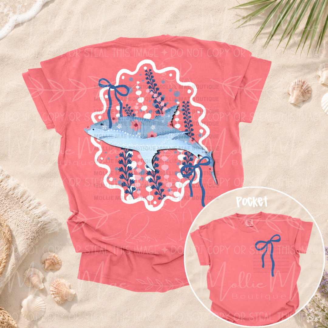 Coastal Shark Graphic Tee