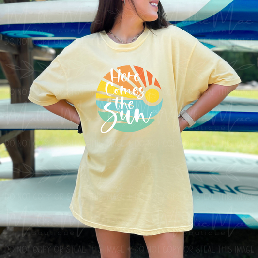 Here Comes The Sun Tshirt or Tank