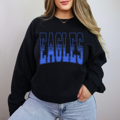 Eagles Bold Line Graphic Tee & Sweatshirt