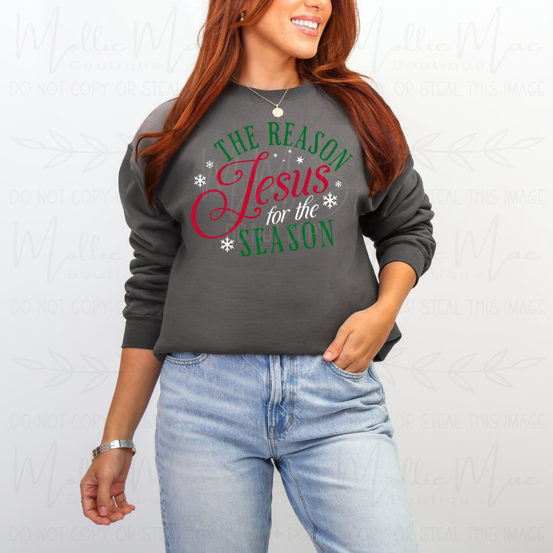 Jesus: The Reason for the Season Graphic Sweatshirt