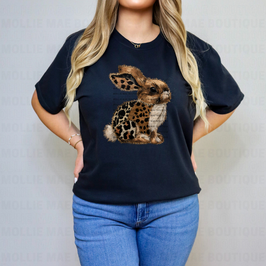 Wild Patch Bunny Graphic Tee