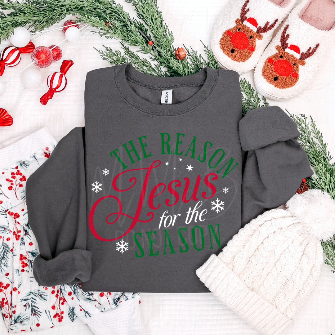 Jesus: The Reason for the Season Graphic Sweatshirt