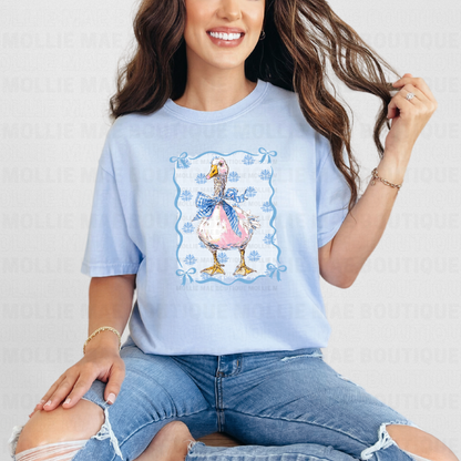 Coquette Garden Bunny Graphic Tee