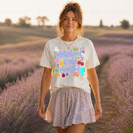 Motherhood Is My Ministry Graphic Tee