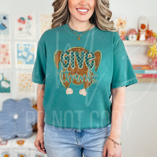Butterball Blessings – Give Thanks Graphic Tee