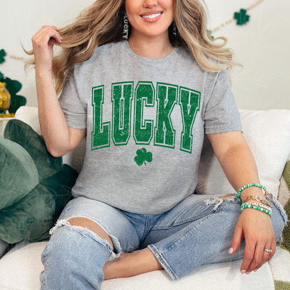 Lucky Varsity Graphic Tee